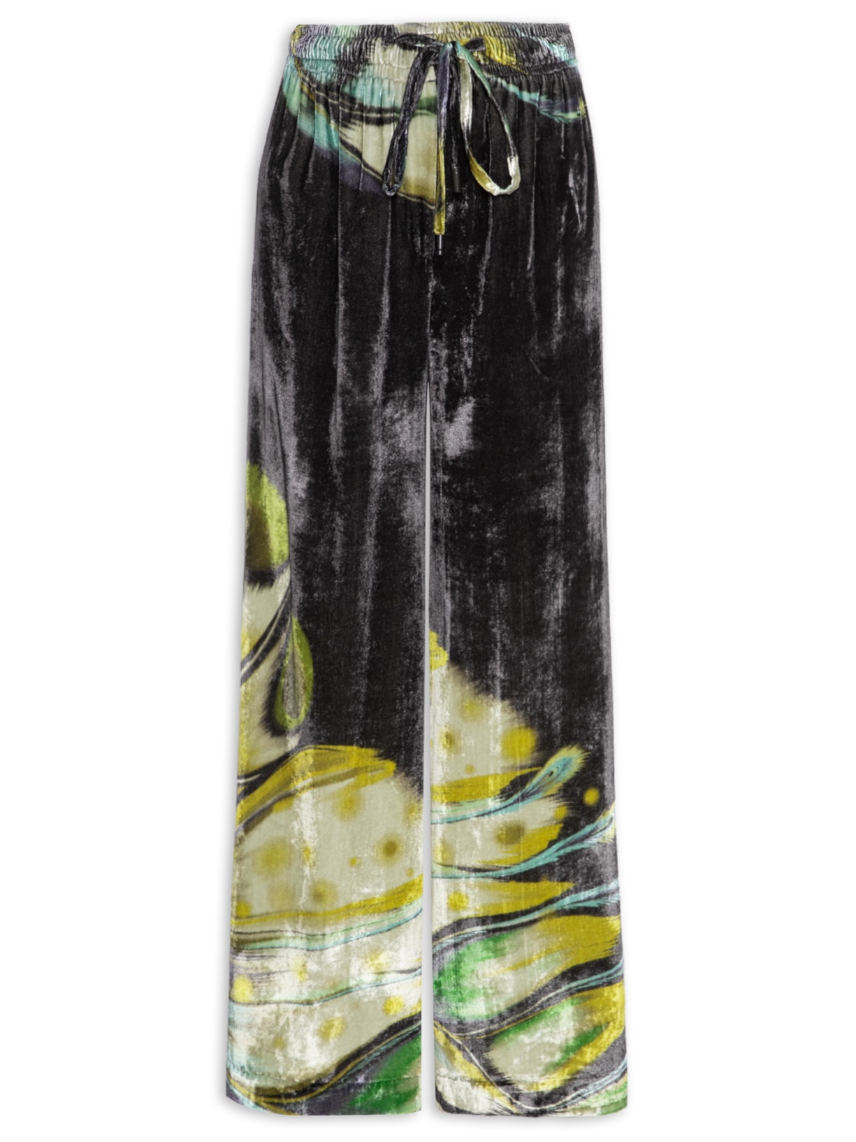 Calça Feminina Veludo Butterfly Tex - Preto