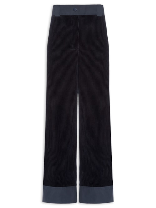 Calça Feminina Veludo Ciclon Faye - Azul