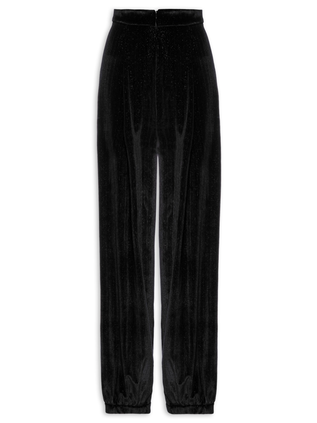 High Company Camurça Preta CalÇa Veludo Preta Calça Veludo Molhado