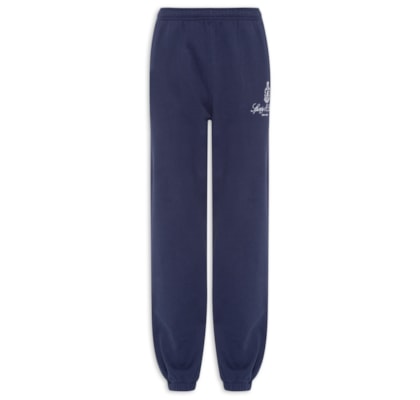 Calça Feminina Vendome Embroidered Sweatpant - Azul
