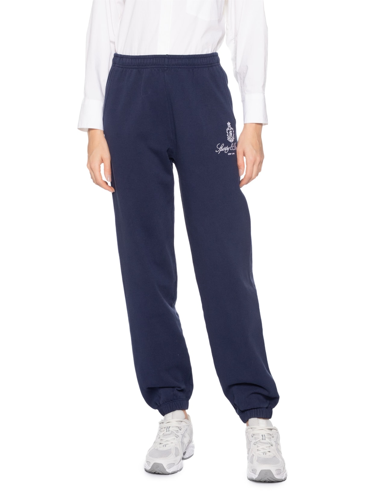 Calça Feminina Vendome Embroidered Sweatpant Azul Sporty & Rich