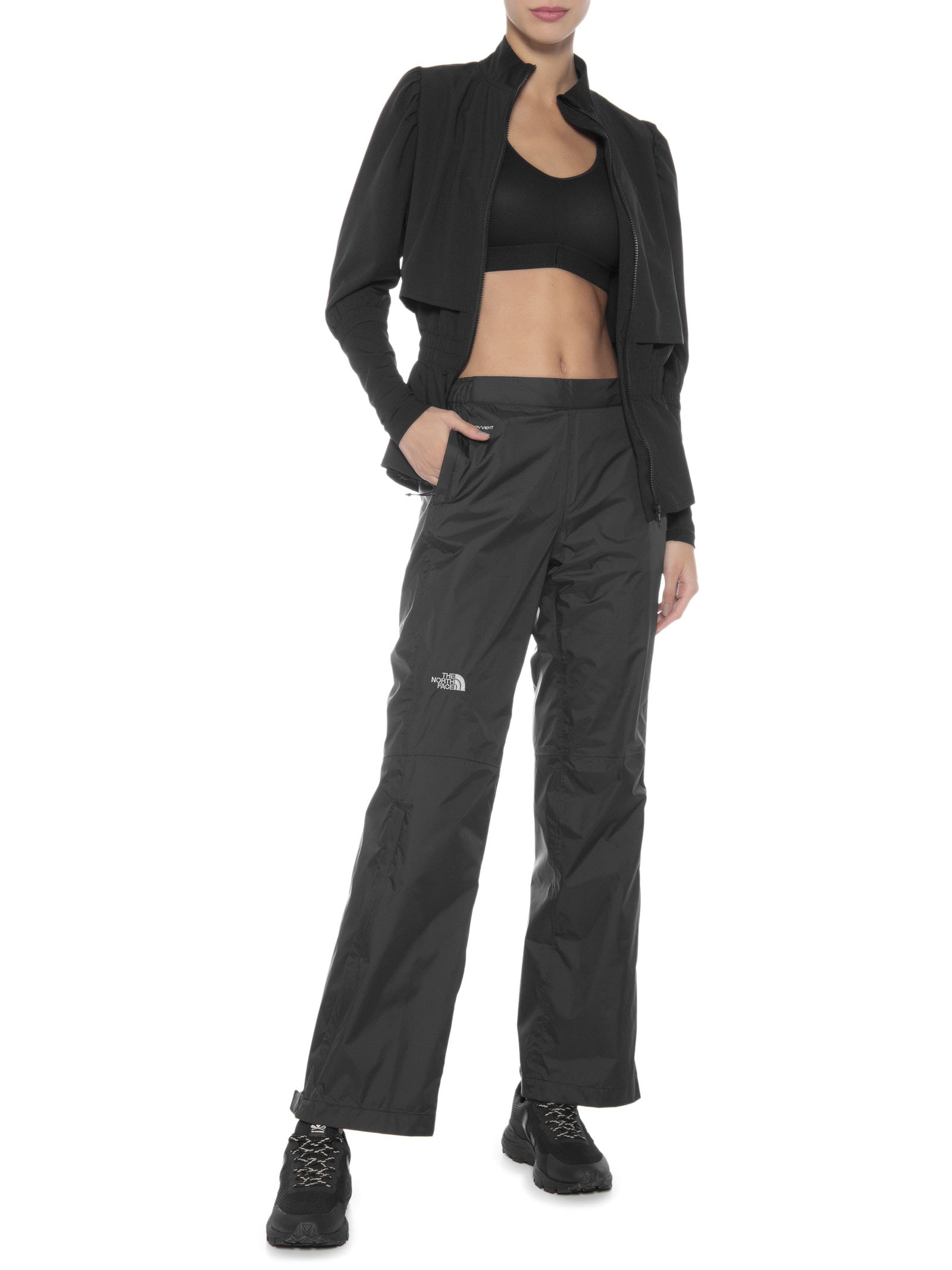Calça Feminina Venture 2 Half Zip Pant - The North Face - Preto