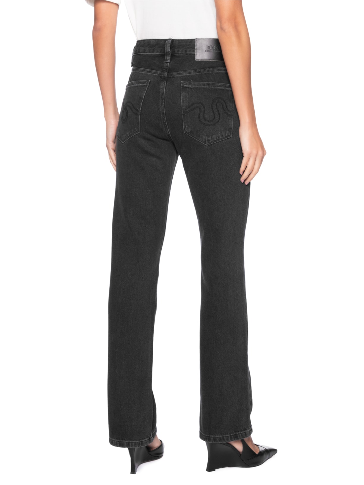 Calça Feminina Veronica Black Denim – Preto Bo.bô