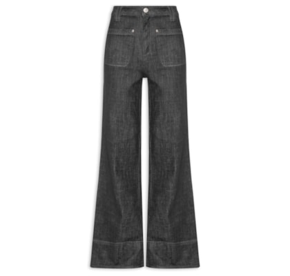 Calça Feminina Vick Denim - Preto