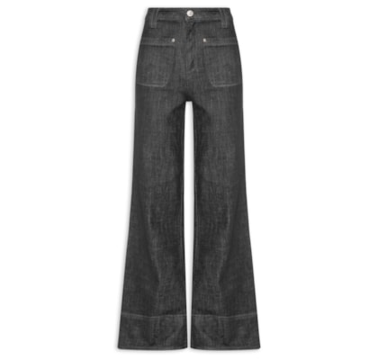 Calça Feminina Vick Denim - Preto