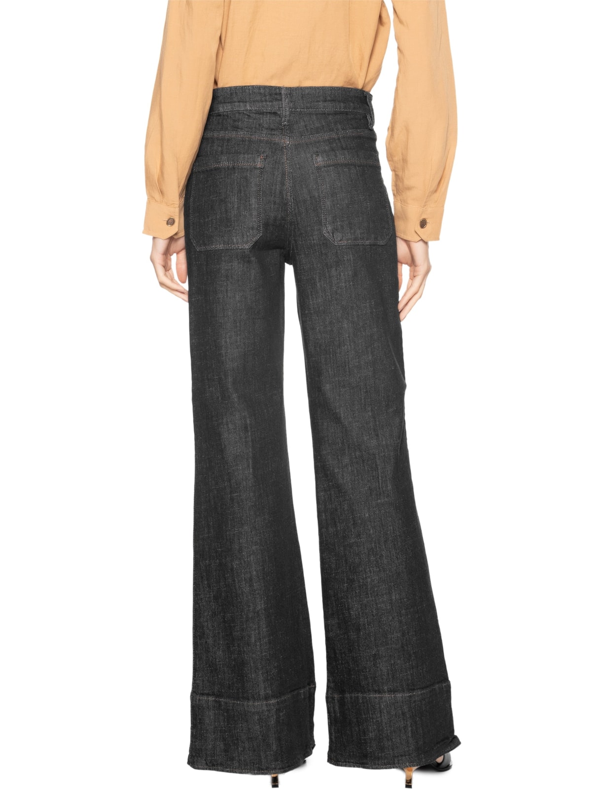 Calça Feminina Vick Denim Preto Bo.bô