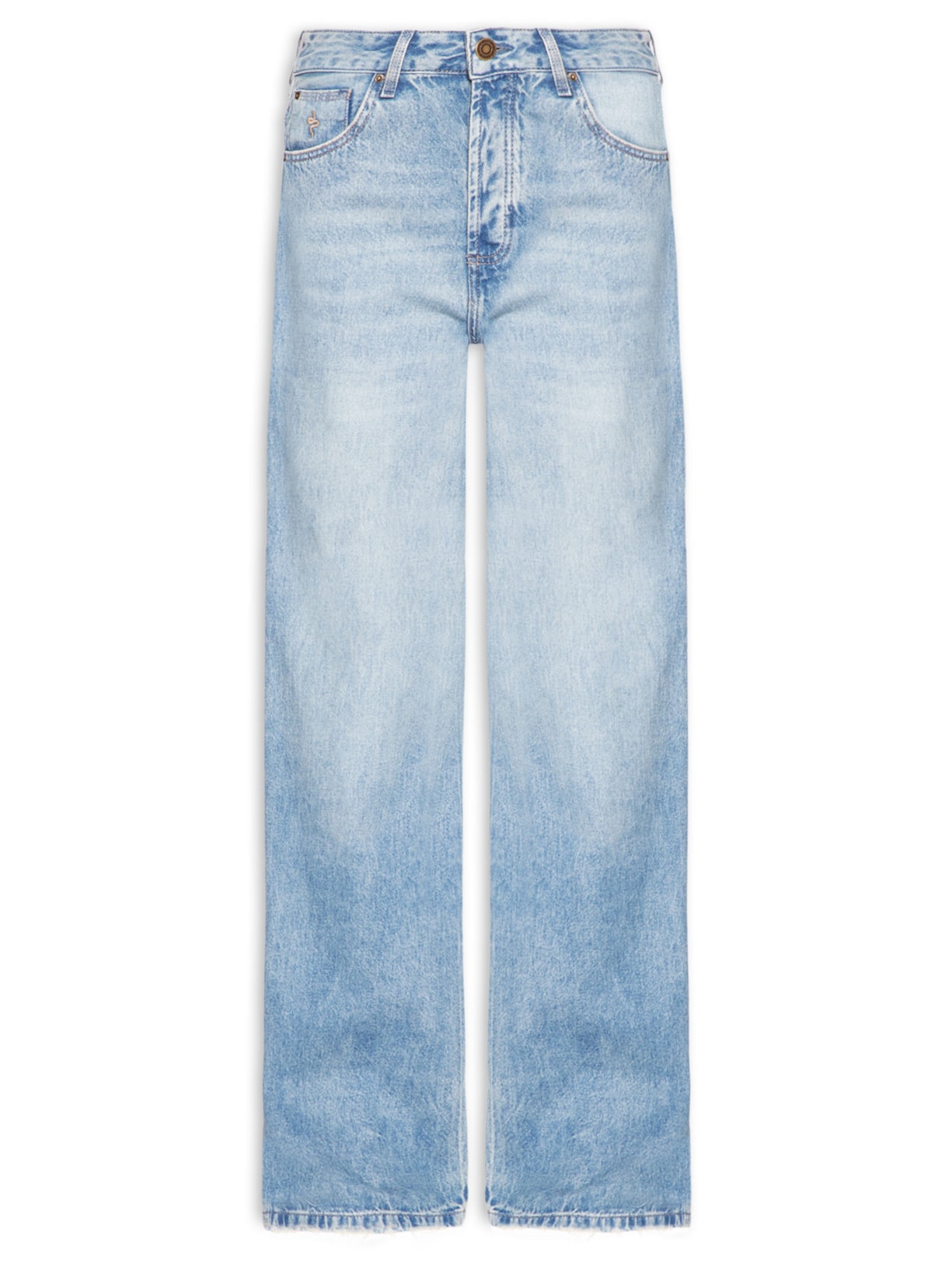 Calça Feminina Vintage Claro Azul Bo.bô