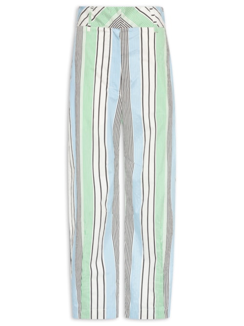 Calça Feminina Vintage Stripes Naomi - Verde