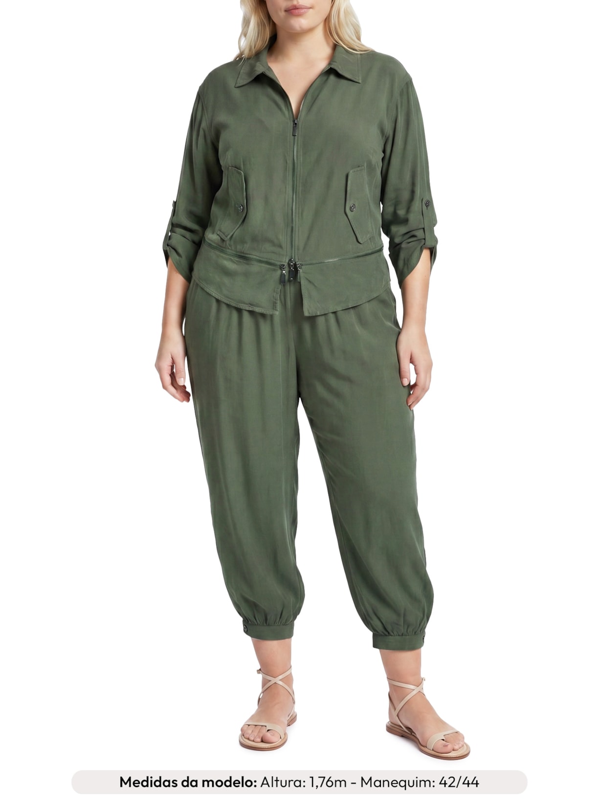 Calça Feminina Vitória Verde Le Lis