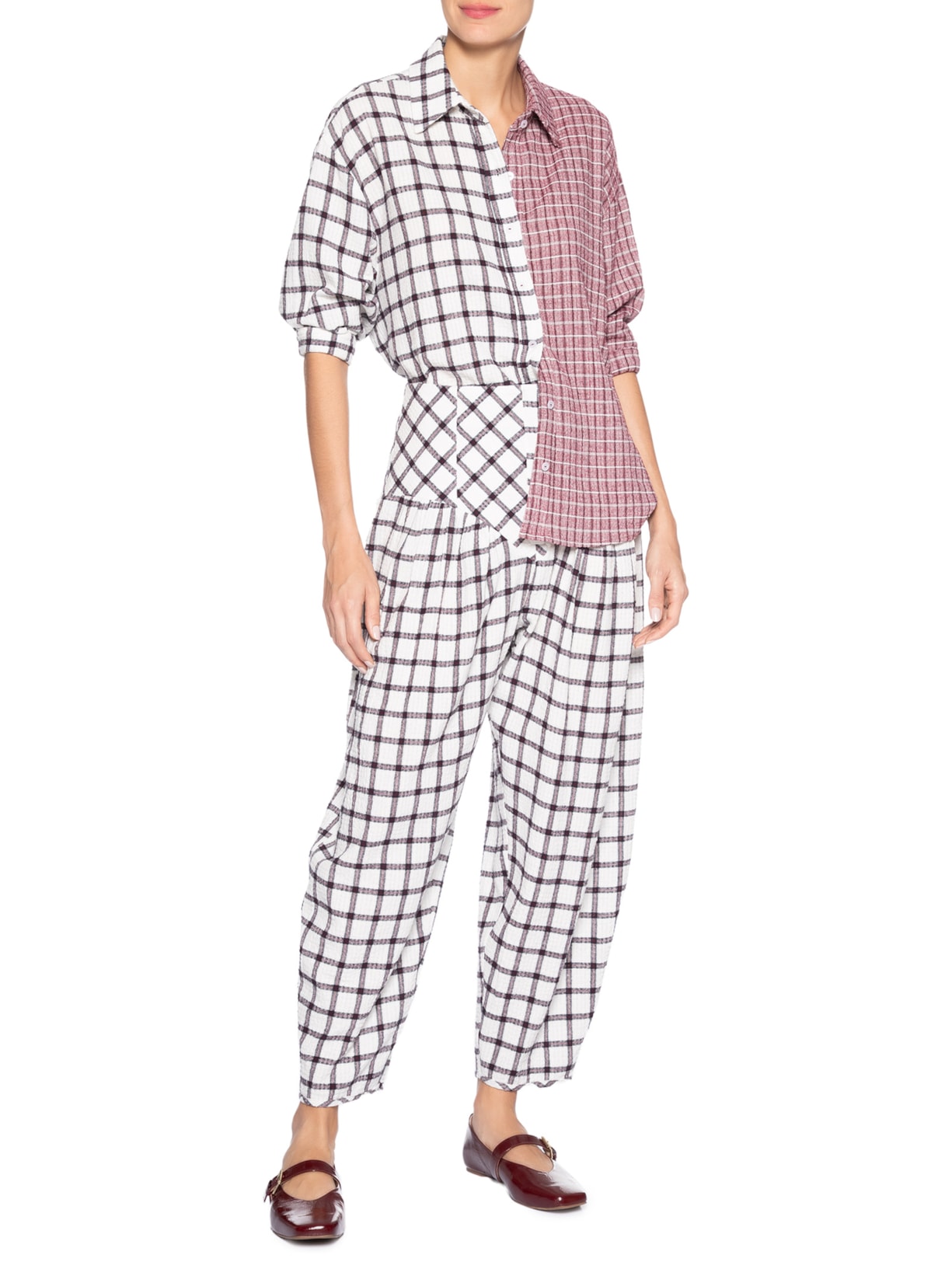 Calça Feminina Volatil Off White A.niemeyer