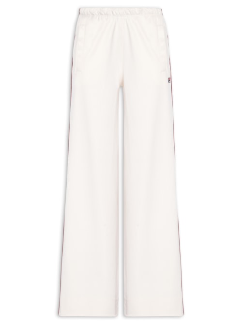 Calça Feminina Wide Classic Grand Turismo - Branco