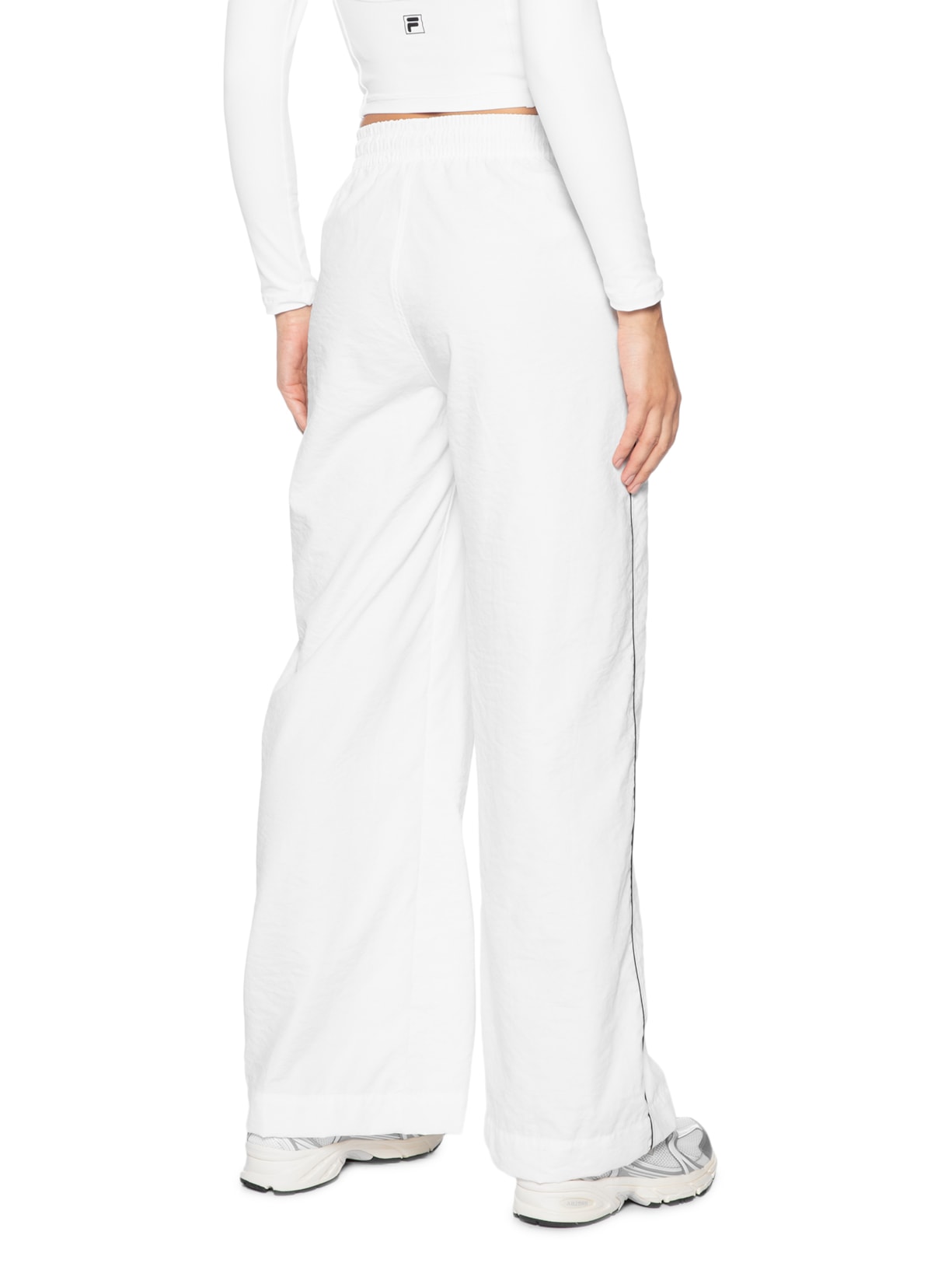 Calça Feminina Wide F-Box Branco Fila