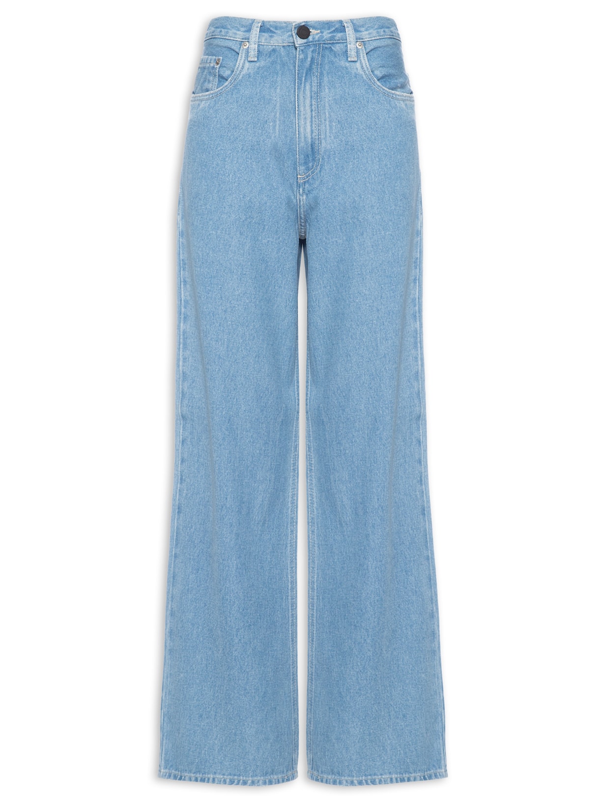 Calça Feminina Wide Leg Light - Azul