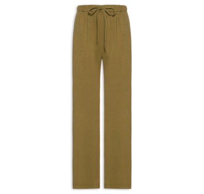 Calça Feminina Wide Leg - Marrom