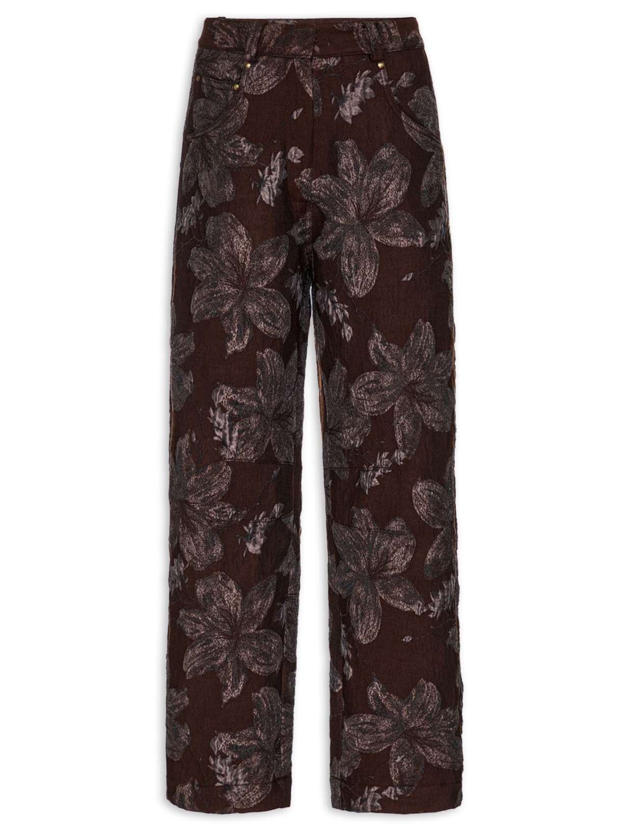 Calça Feminina Wild Brown I26 Marrom Mixed