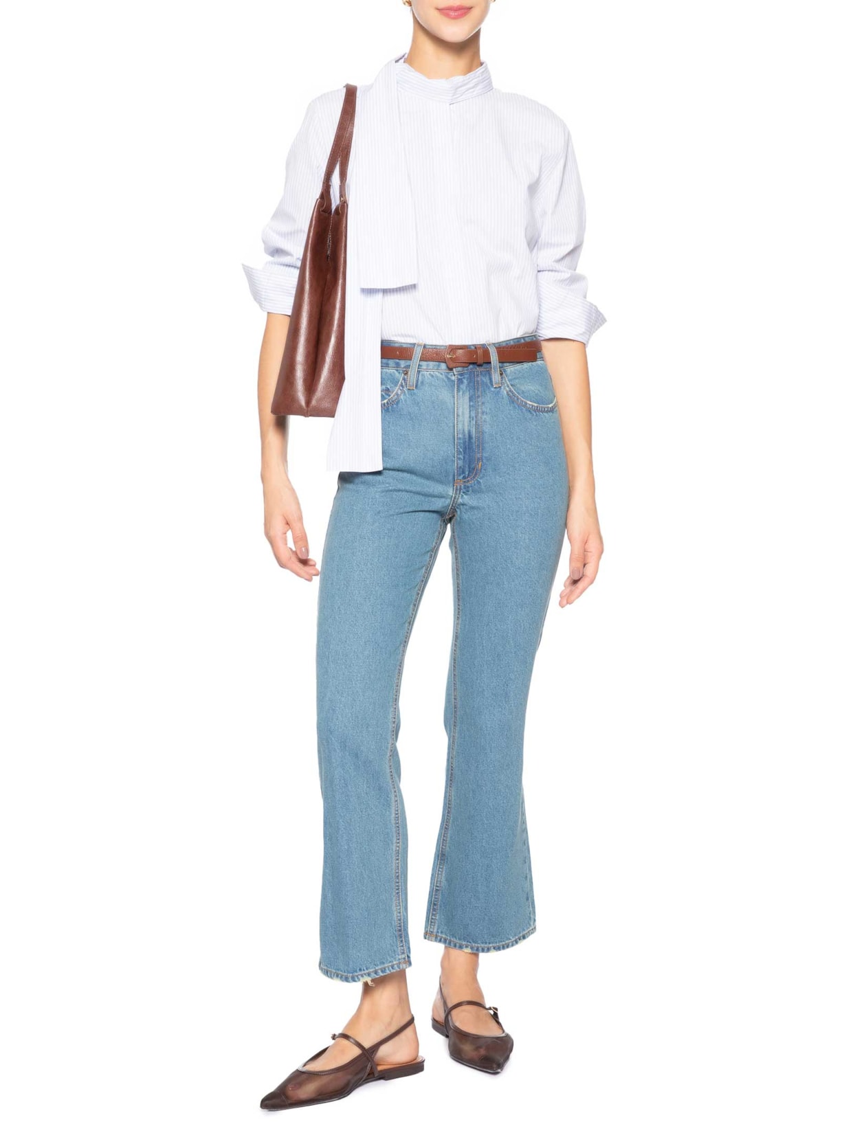 Calça Feminina Willow Azul Carol Bassi