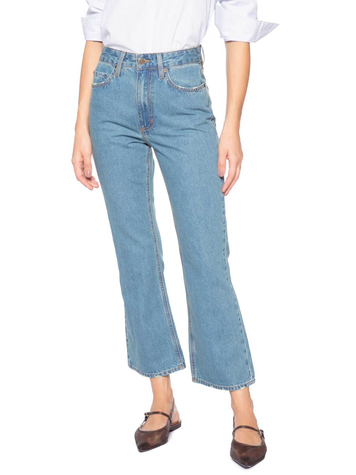 Calça Feminina Willow Azul Carol Bassi