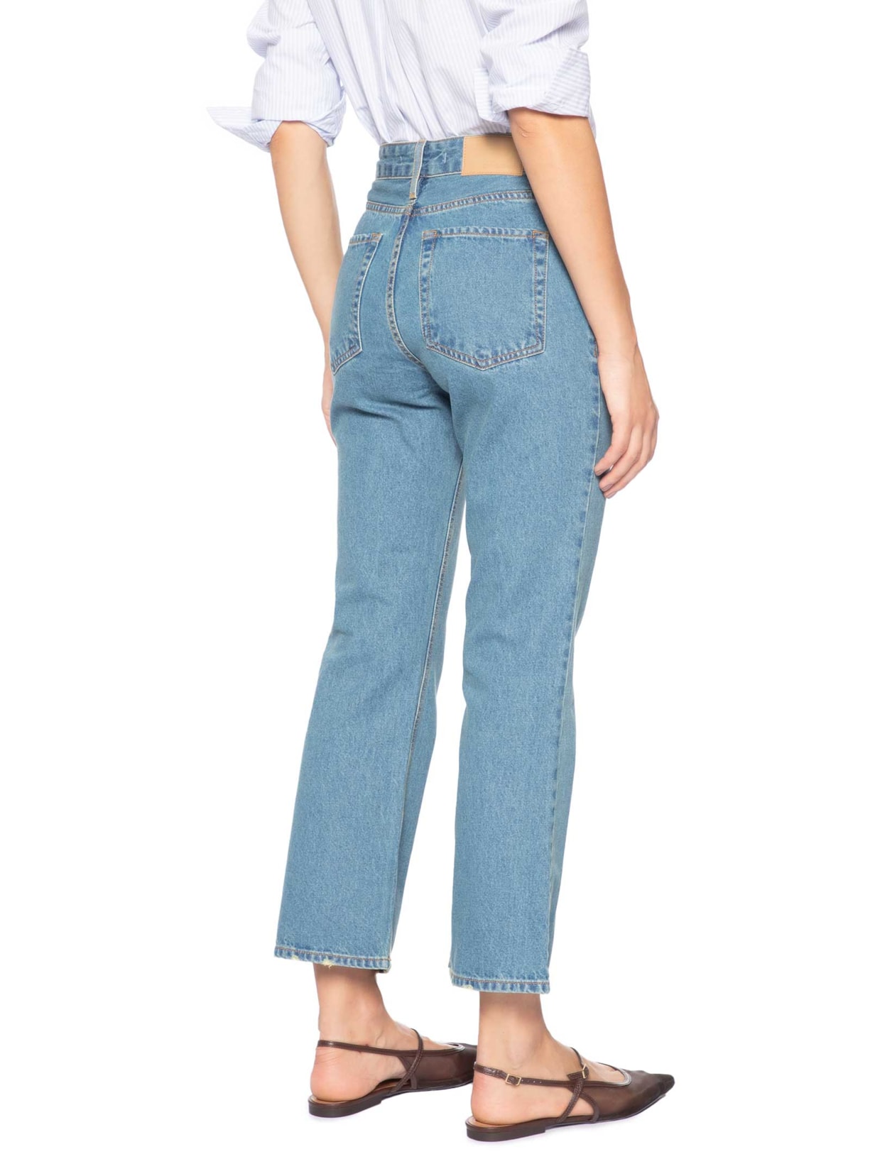 Calça Feminina Willow Azul Carol Bassi