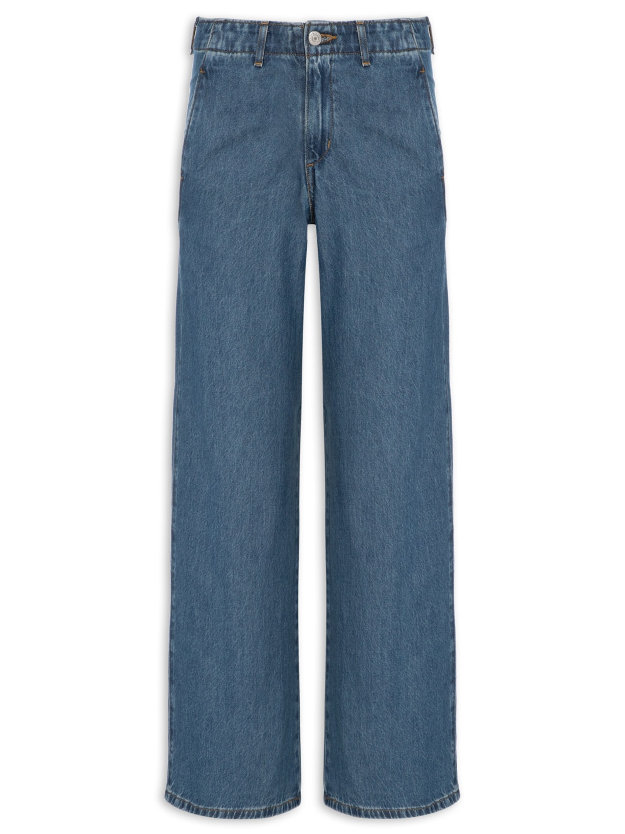 Calça Feminina Xl Chino - Azul