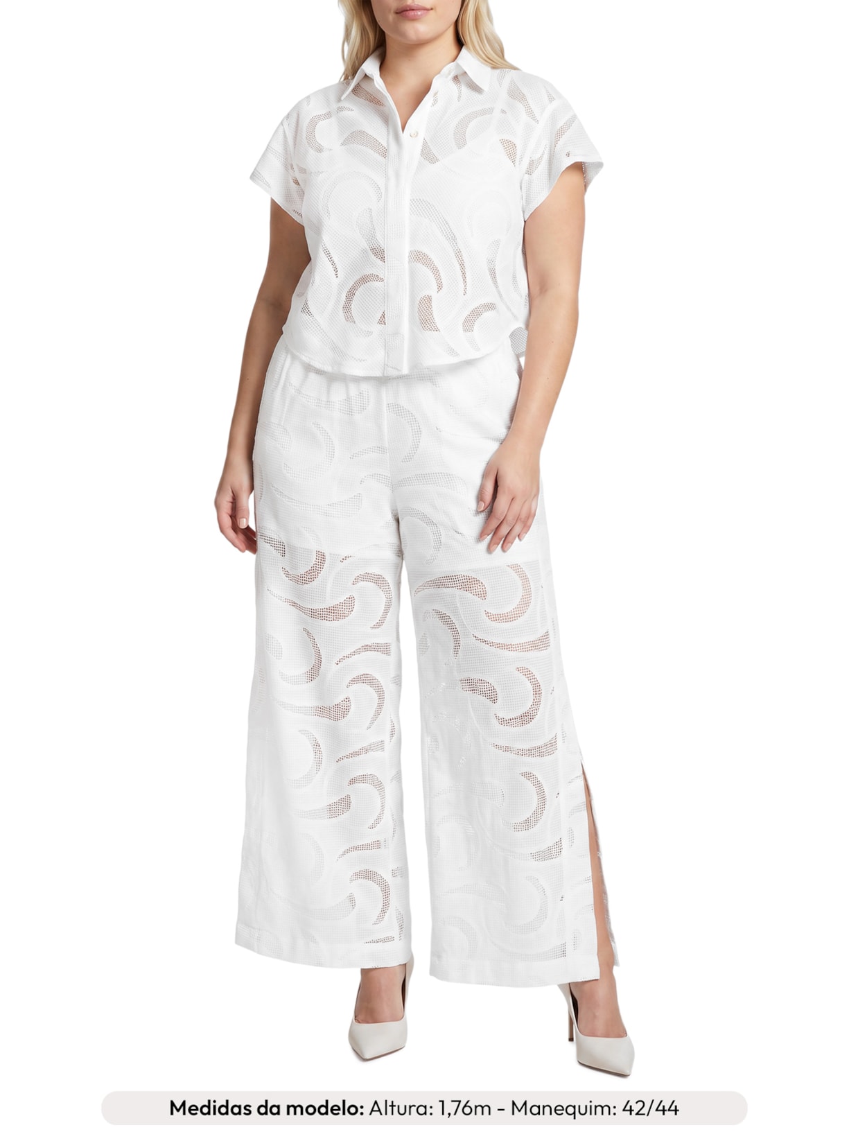 Calça Feminina Zoe Branco Le Lis