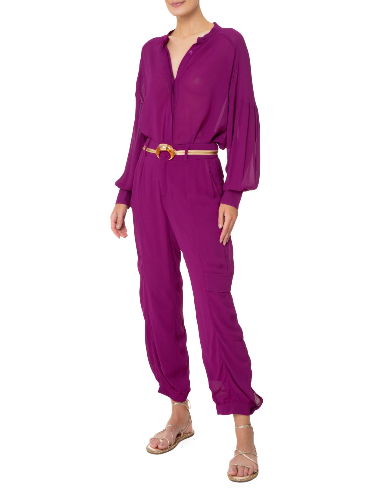 Calça Ferminina Cora Roxo Le Lis