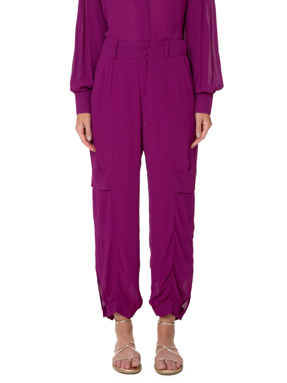 Calça Ferminina Cora Roxo Le Lis