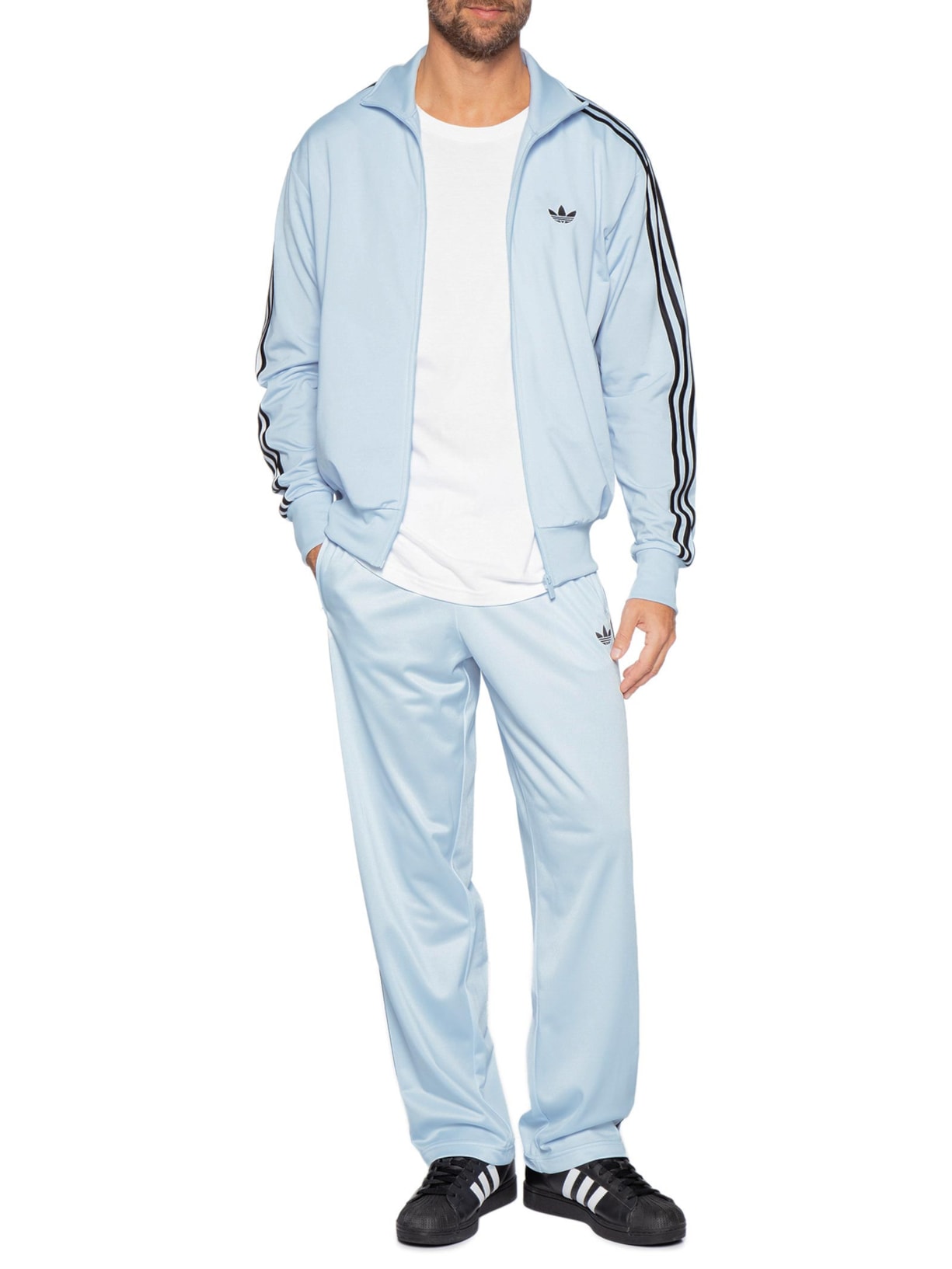 Calça Firebird TP Masculina Cinza Adidas Originals