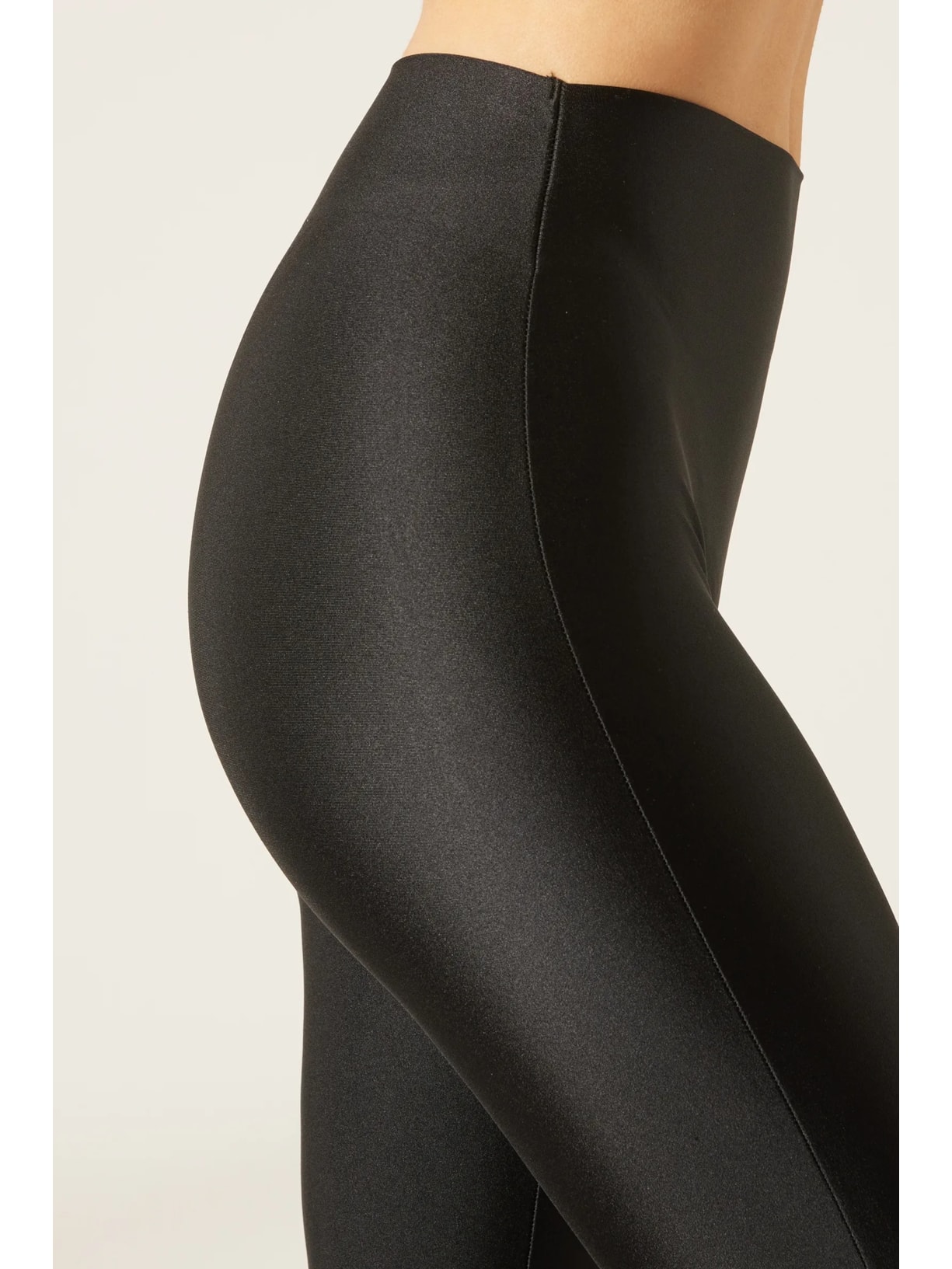 Calça Flare Superbrilhantes Preto Calzedonia