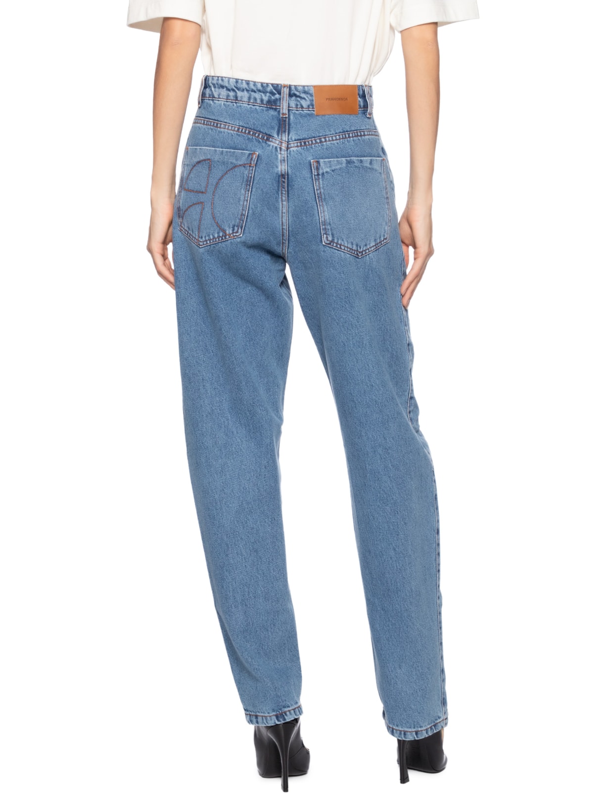 Calça Horsey Indigo Blue Azul Francesca