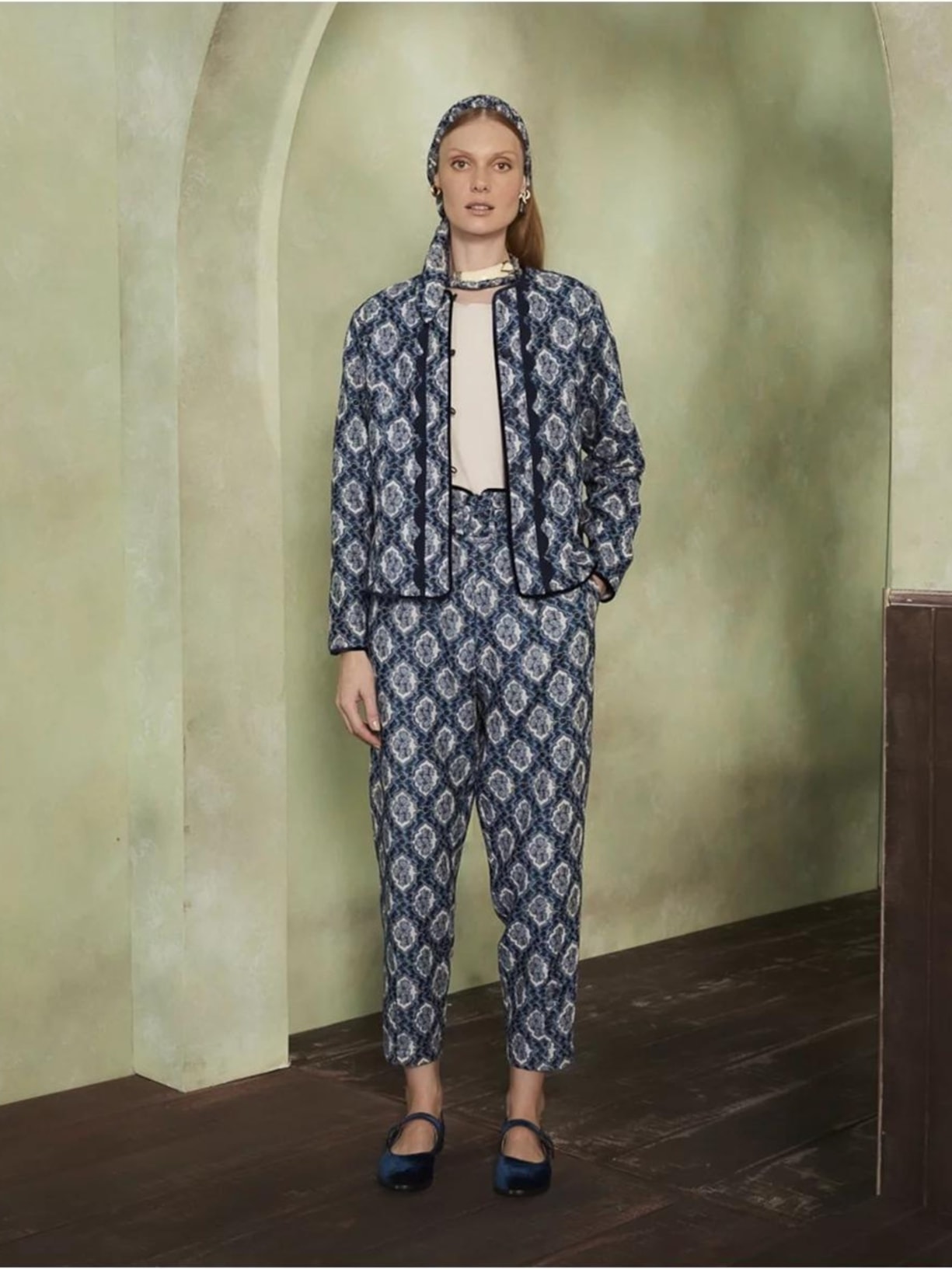 Calça Jacquard Alma