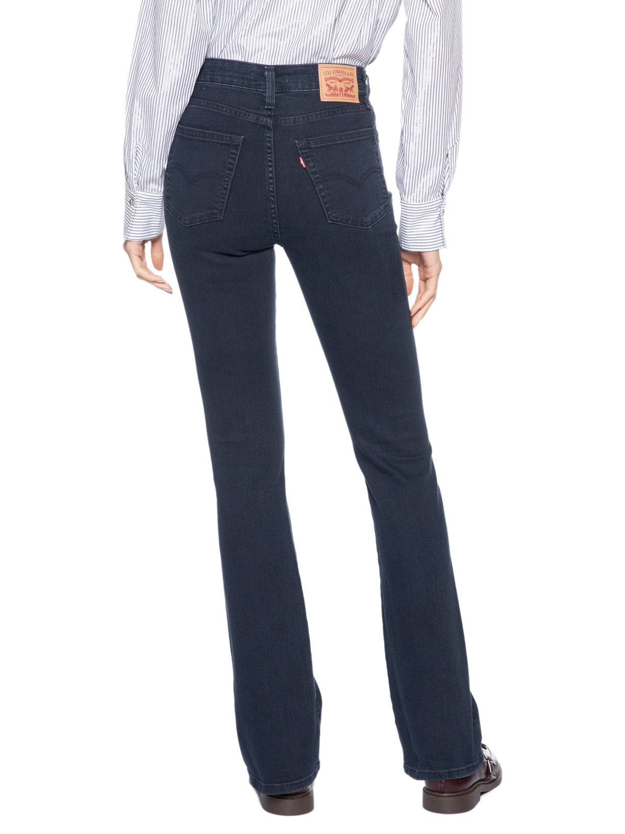Calça Jeans 725 High Rise Bootcut Azul Levi's