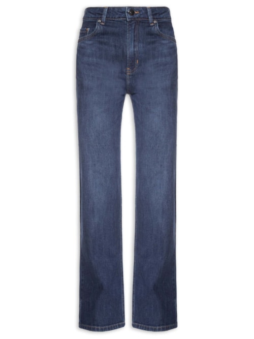 Calça Jeans Boot Vintage Feminina – Azul