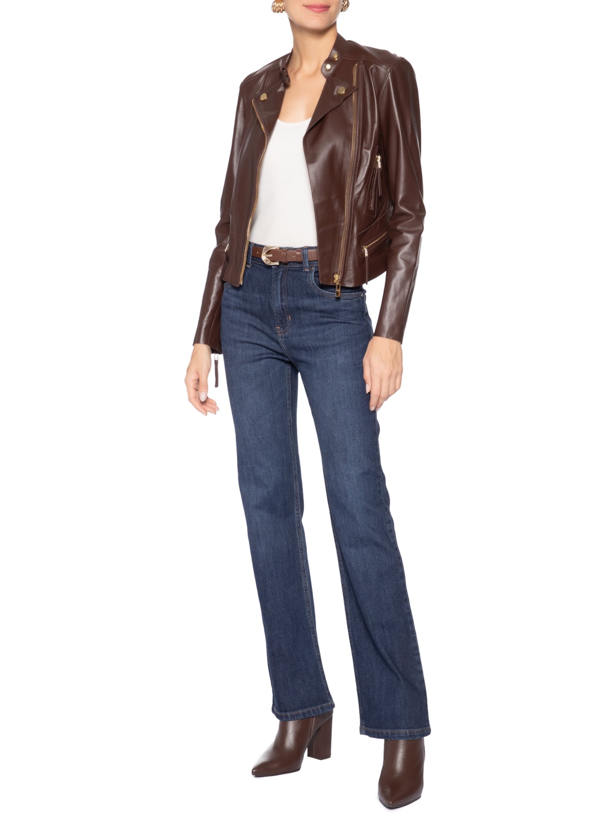 Calça Jeans Boot Vintage Feminina – Azul Animale