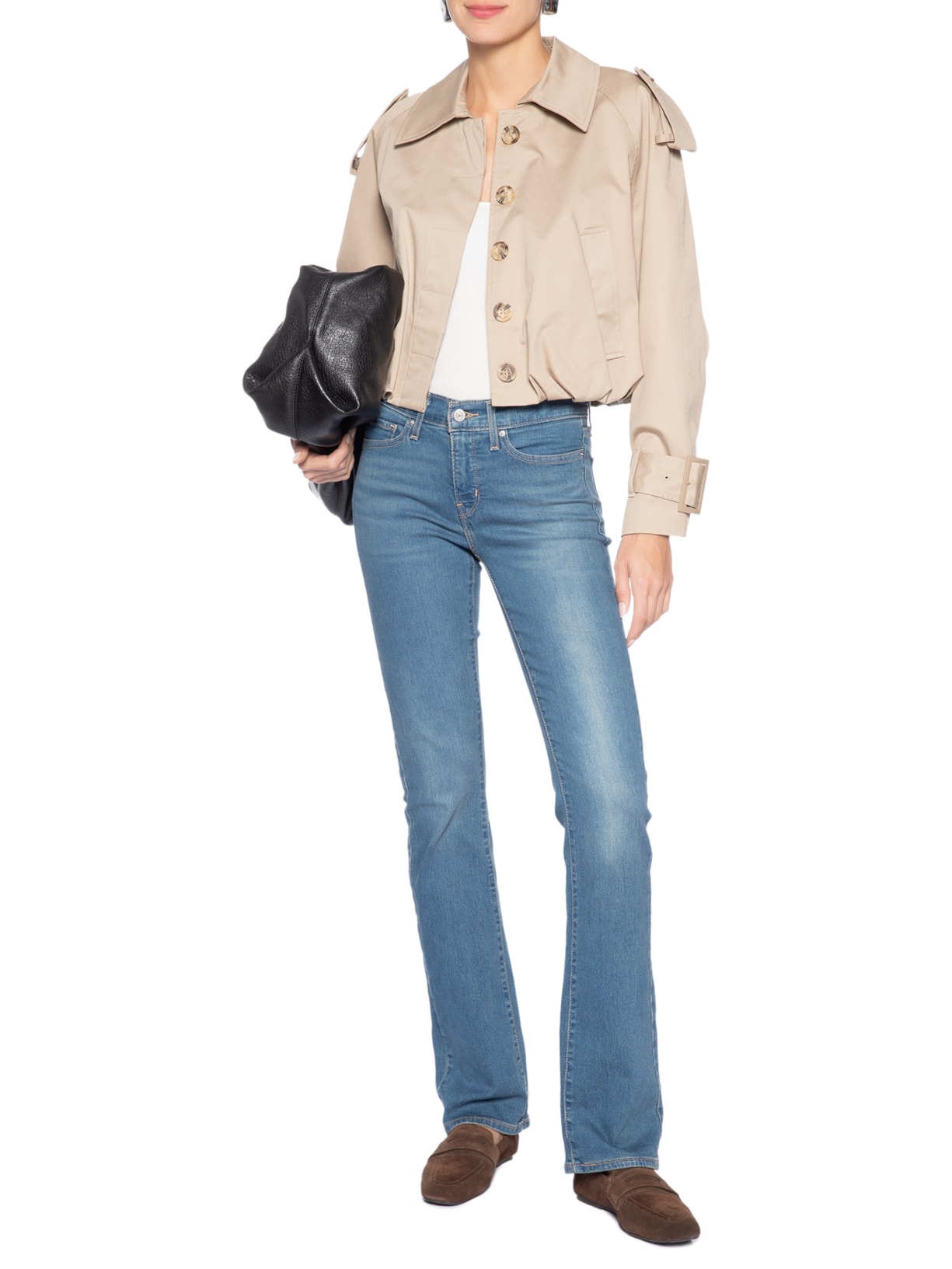 Calça Jeans Feminina 315 Shaping Boot Azul Levi's
