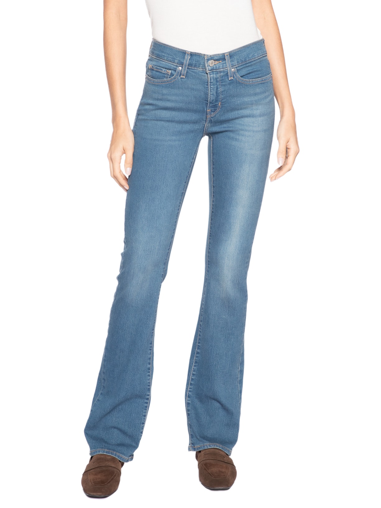 Calça Jeans Feminina 315 Shaping Boot Azul Levi's