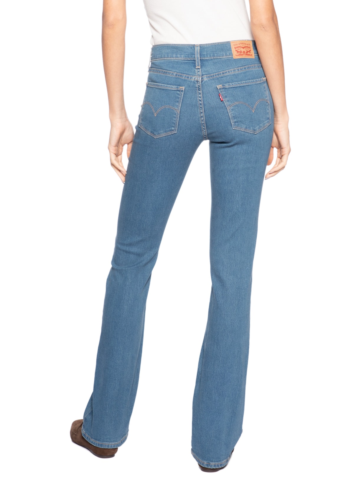 Calça Jeans Feminina 315 Shaping Boot Azul Levi's