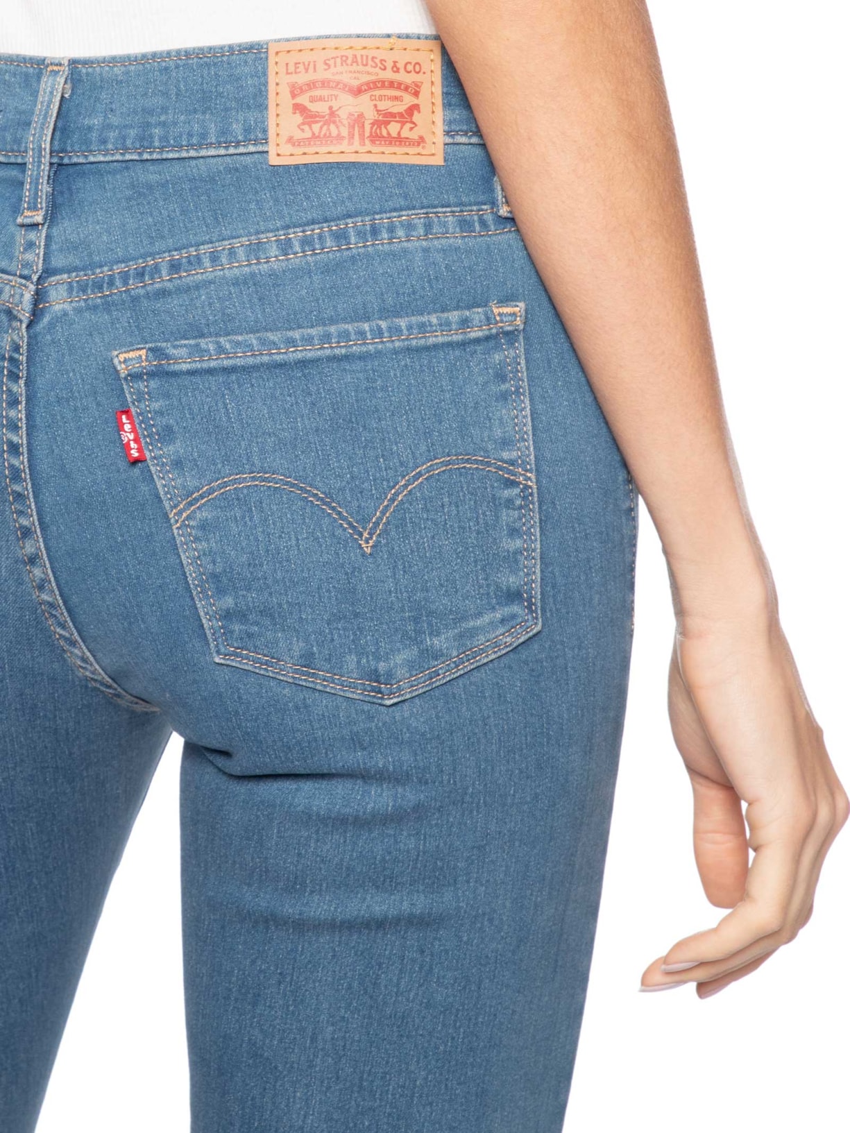 Calça Jeans Feminina 315 Shaping Boot Azul Levi's