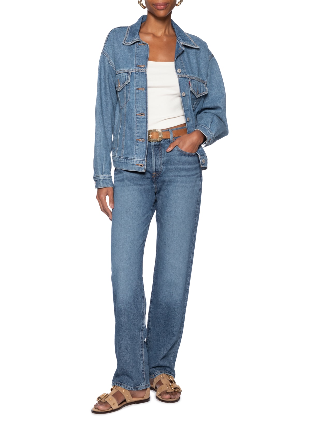 Calça Jeans Feminina 501® '90S Azul Levi's