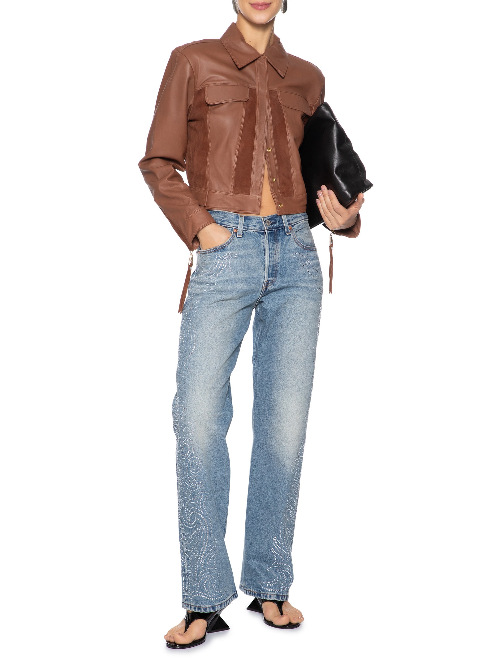 Levi's + Beyoncé - Calça Jeans Feminina 501® '90S - Azul