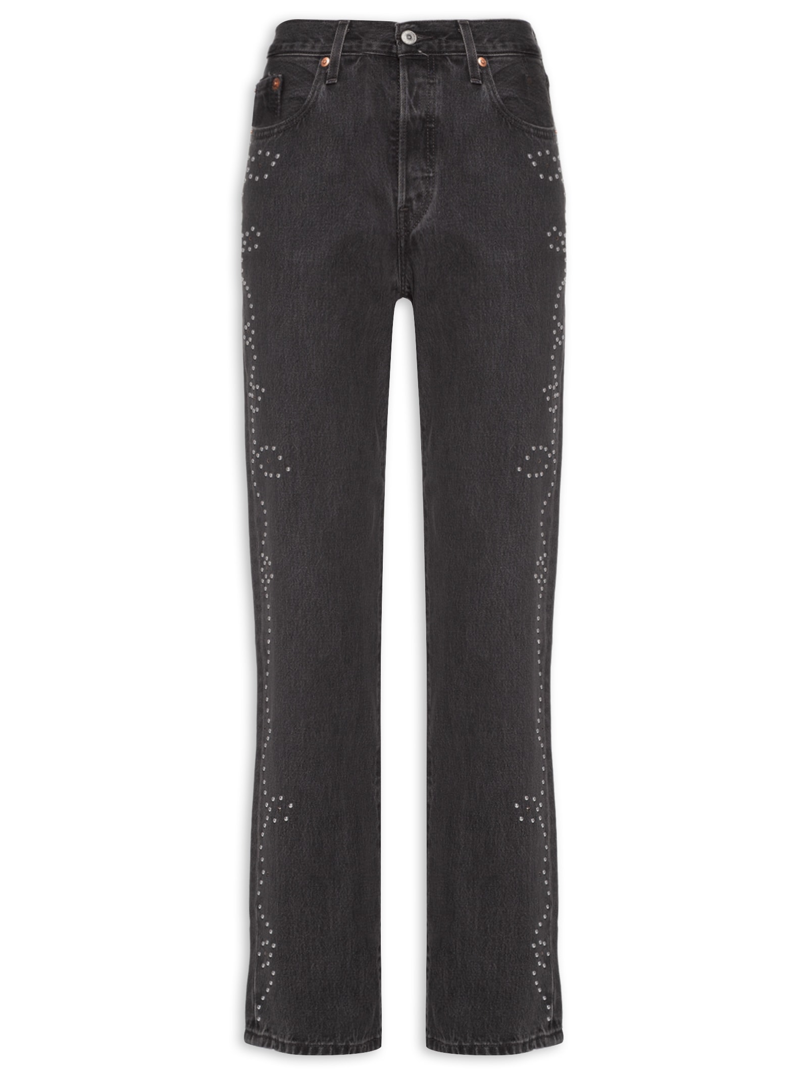 Levi's + Beyoncé - Calça Jeans Feminina 501® '90S - Preto