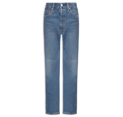Calça Jeans Feminina 501® Crop Lightweight - Azul