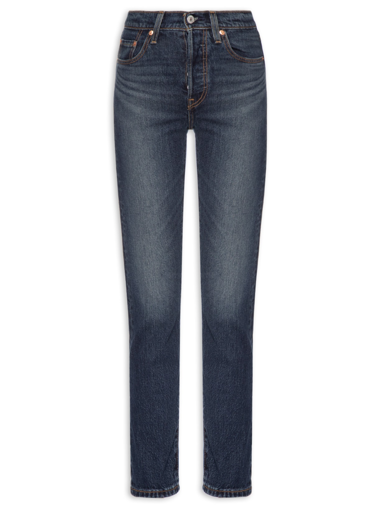 Calça Jeans Feminina 501® Crop – Azul Levi's