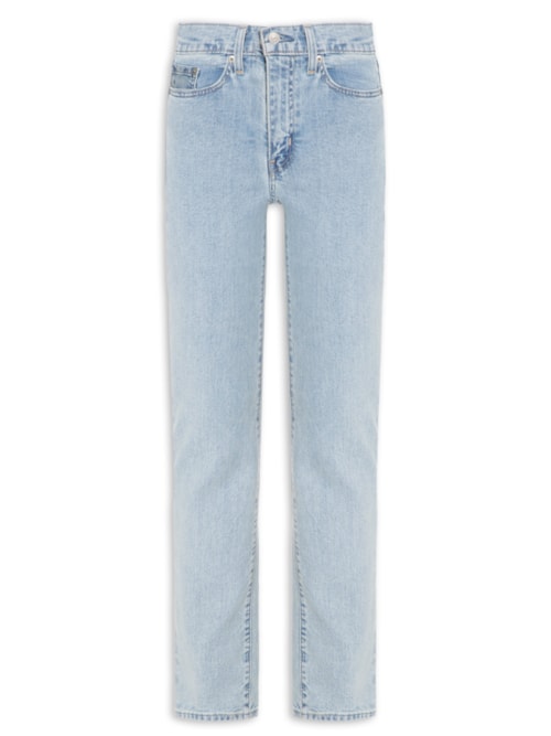 Calça Jeans Feminina 724 High Rise Straight - Azul