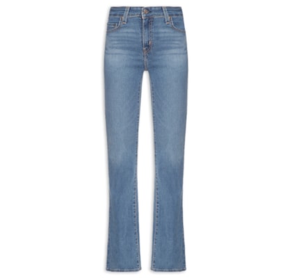 Calça Jeans Feminina 725 High Rise Bootcut - Azul