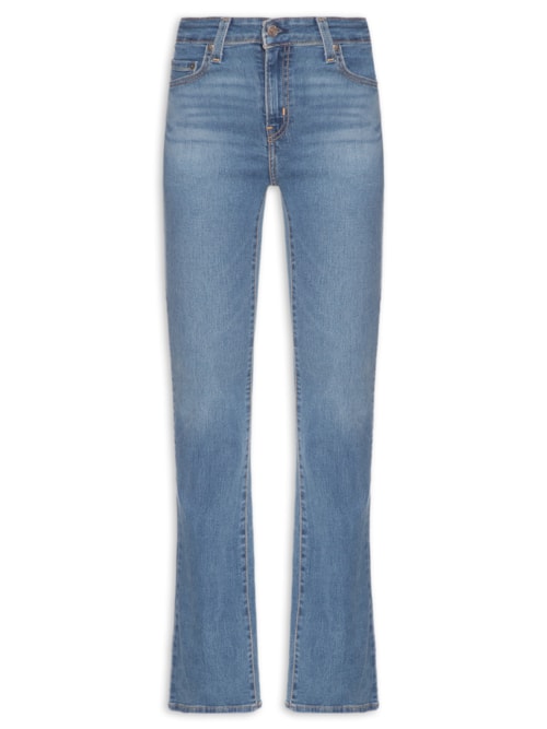 Calça Jeans Feminina 725 High Rise Bootcut - Azul