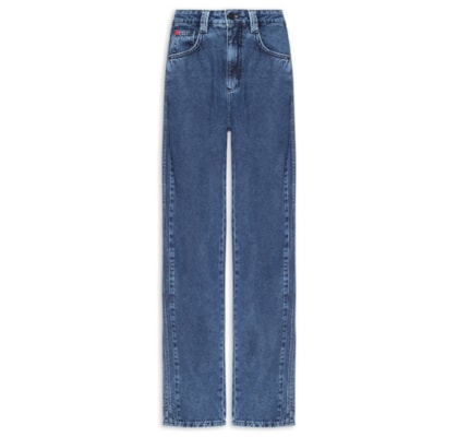 Calça Jeans Feminina Barrel - Azul