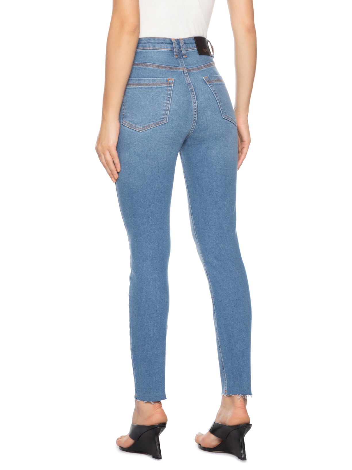Calça Jeans Feminina Basic High Azul Animale