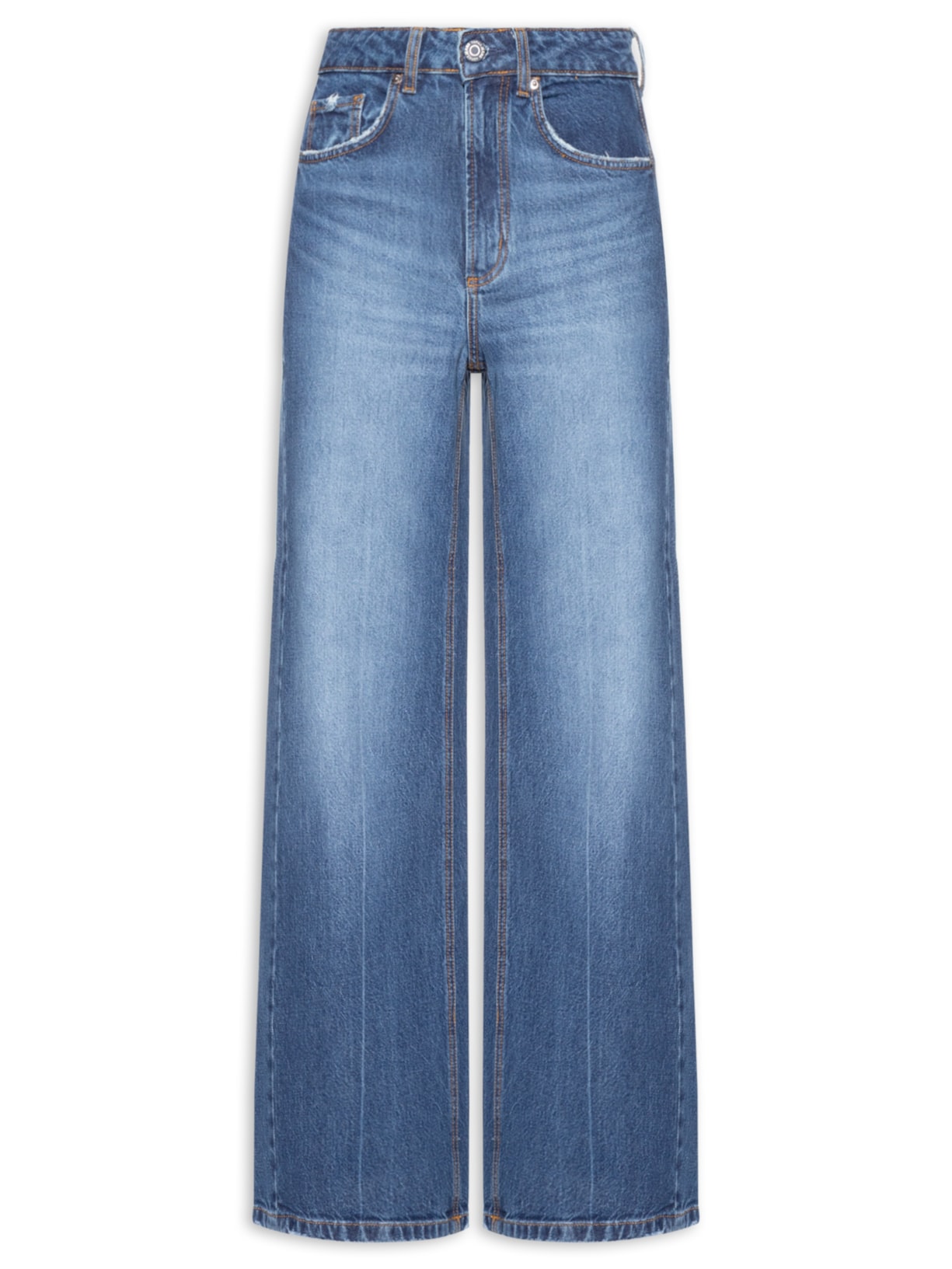Calça Jeans Feminina Boot 90s Luque - Azul