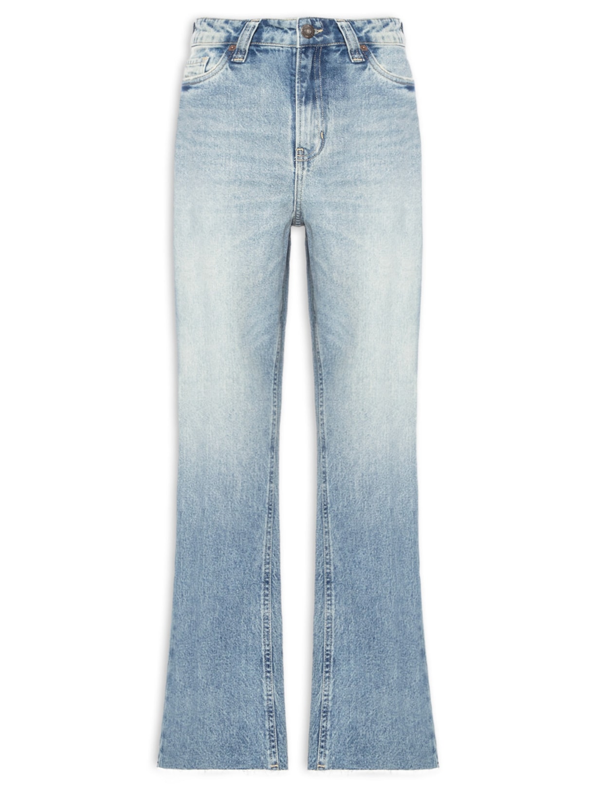 Calça Jeans Feminina Boot Cropped - Azul