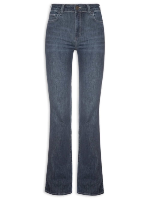 Calça Jeans Feminina Boot Cut – Azul